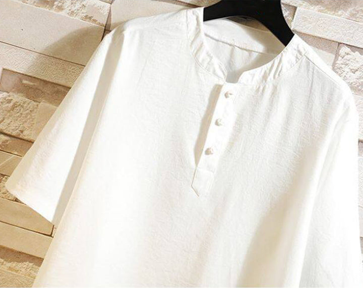 Buddha Stonesヴィンテージ カジュアル 無地 メンズ 半袖シャツ ジャケット - image 11