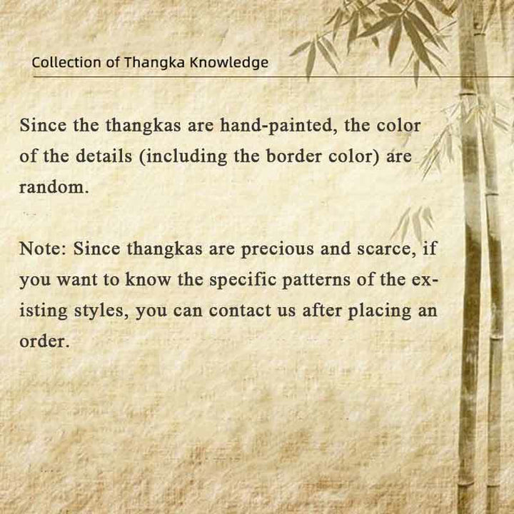 Buddha Stonesチベットタンカ画オーム・マニ・パドメ・フム経典 手作り装飾（ランダムスタイル） - image 26