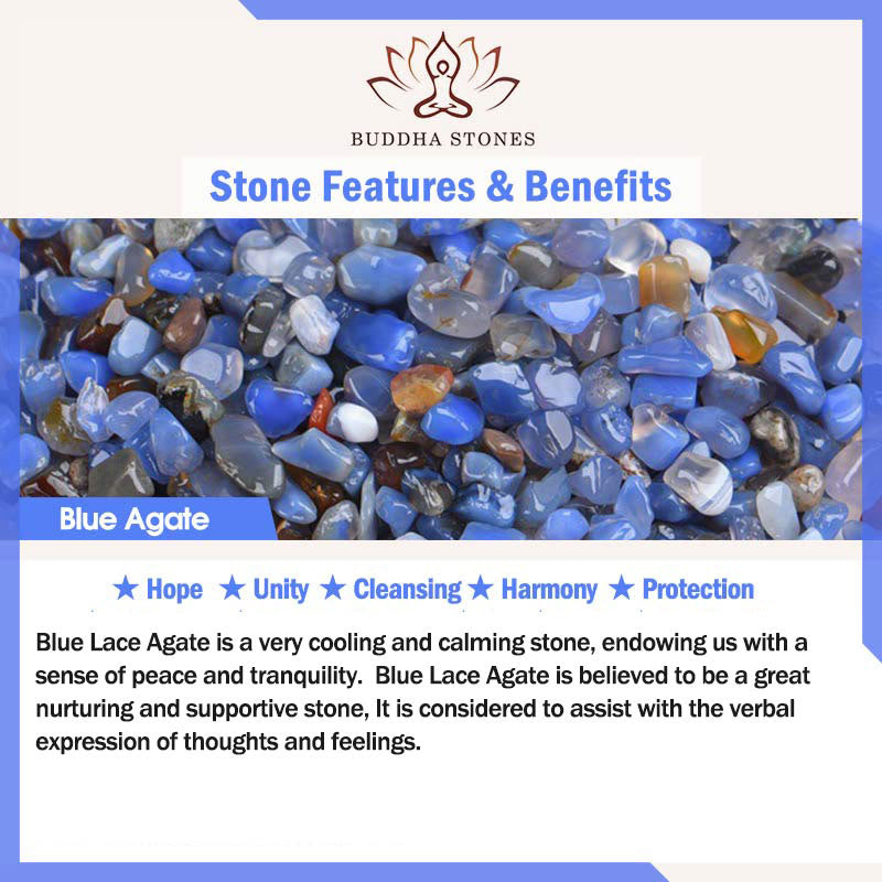Buddha Stones貝フラワーサポートブレスレット