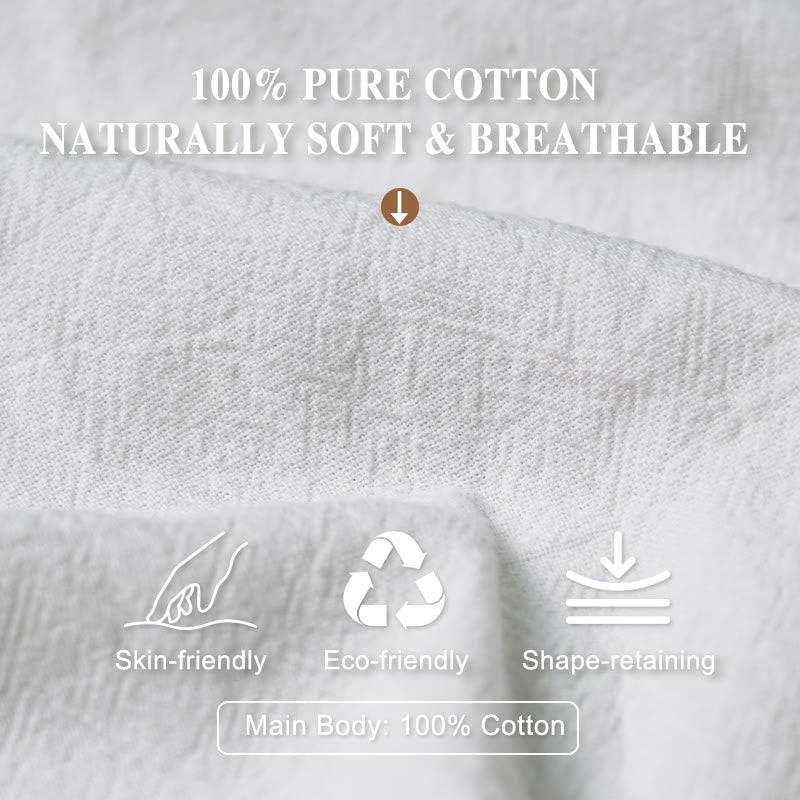 Buddha Stonesピュアコットン カジュアル 花柄 葉っぱデザイン レディース 伸縮性ウエスト ハーレムパンツ - image 3