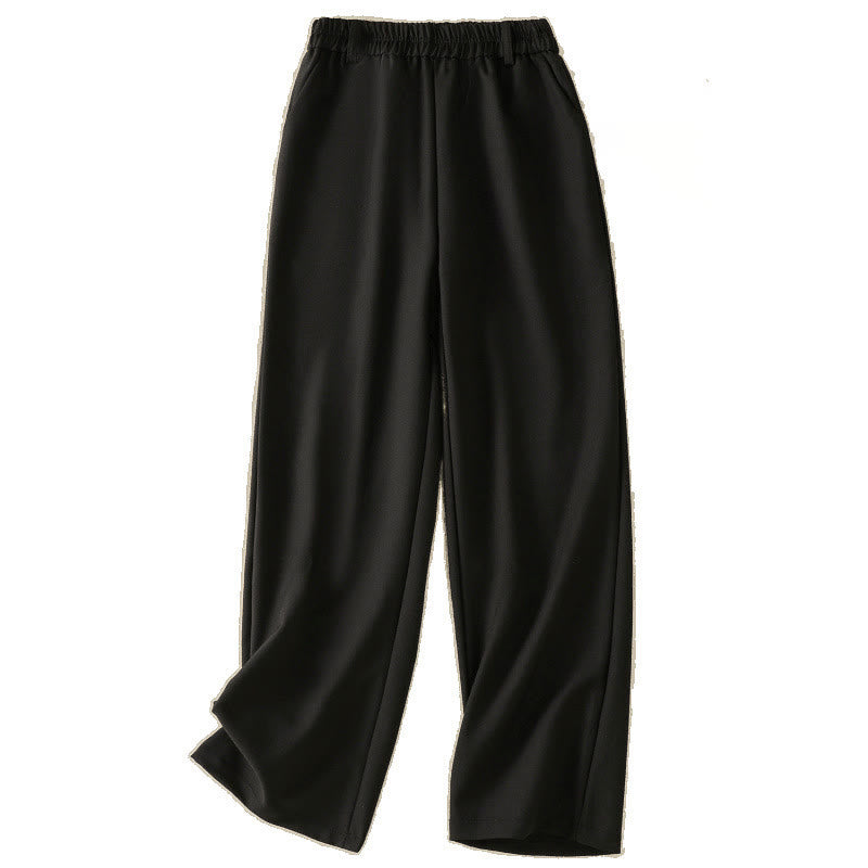 Buddha Stonesヴィンテージ 伸縮性ウエストバンドデザイン ドローストリング レディース コットンパンツ ポケット付き - image 14