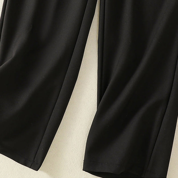 Buddha Stonesヴィンテージ 伸縮性ウエストバンドデザイン ドローストリング レディース コットンパンツ ポケット付き - image 13