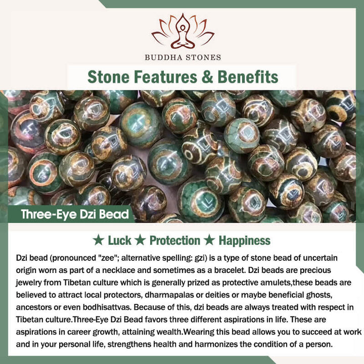 Buddha Stonesチベット手作りウェンジウッド保護Dziビーズ象頭ネックレスペンダント