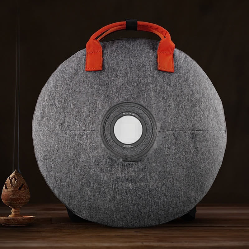 Buddha Stonesスチールタンドラム サウンドヒーリング マインドフルネス瞑想 ドラムキット 15音 14インチ 打楽器 - image 6