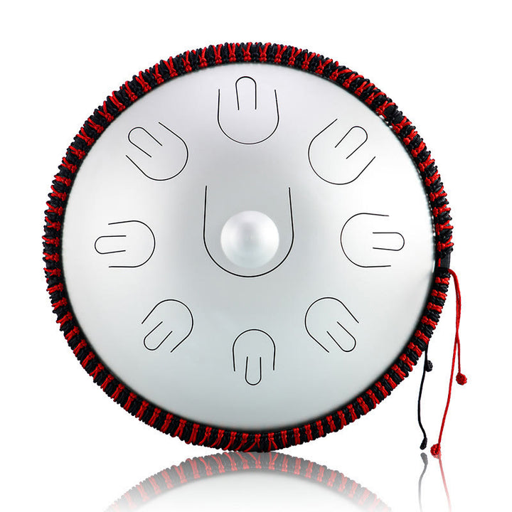 Buddha Stonesスチールタンドラム サウンドヒーリング ヨガ 瞑想キット 9音 15インチ ハンドパン楽器