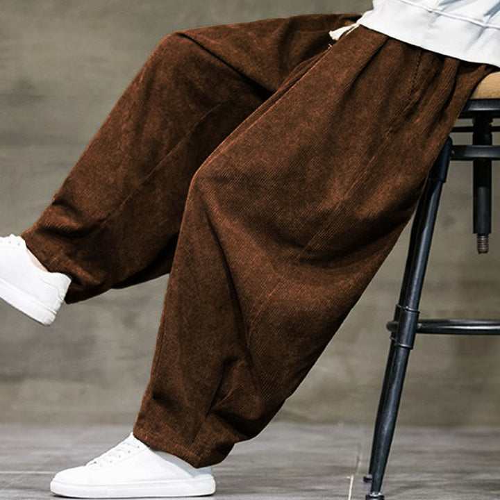 Buddha Stonesカジュアル 無地 コットン ブルマー メンズ パンツ ポケット付き - image 35