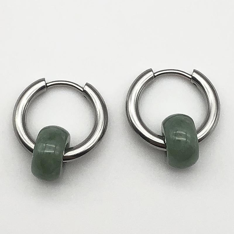 Buddha Stonesチタン鋼強化イヤリング - image 1