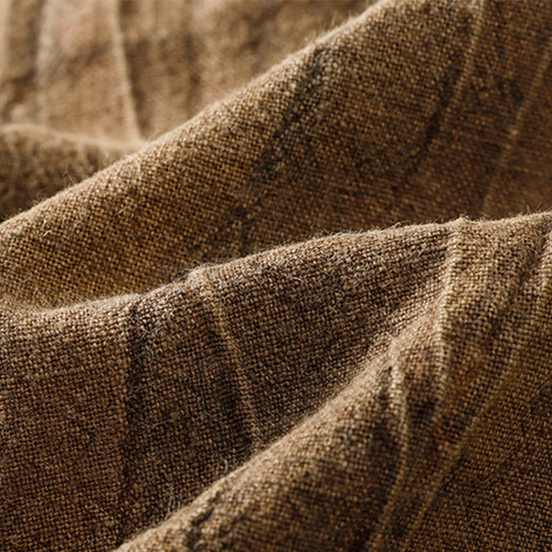 Buddha Stones夏カジュアル タイダイ 無地 コットン レディース ショートパンツ ポケット付き - image 9