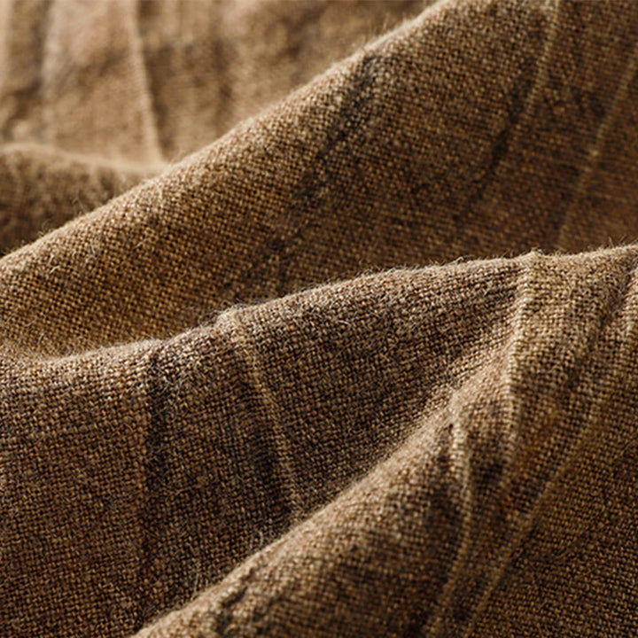 Buddha Stones夏カジュアル タイダイ 無地 コットン レディース ショートパンツ ポケット付き - image 9