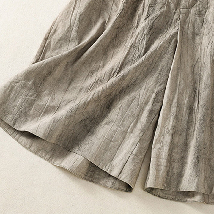 Buddha Stones夏カジュアル タイダイ 無地 コットン レディース ショートパンツ ポケット付き - image 15