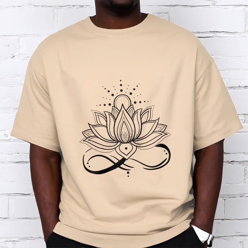 Buddha Stones蓮の花 太陽 デザイン Tシャツ - image 11