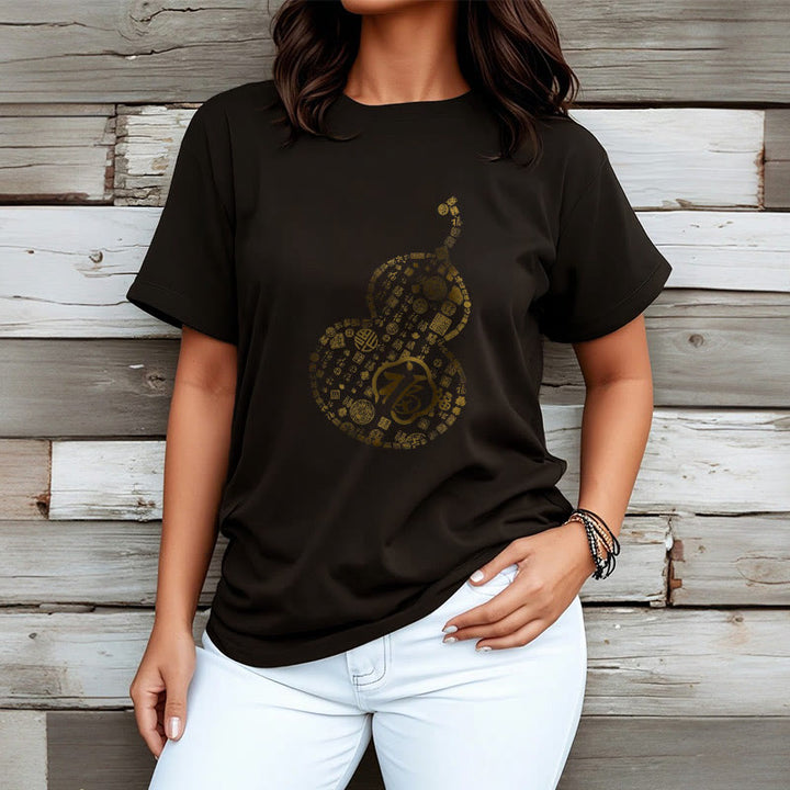 Buddha Stonesひょうたん福キャラクターデザインTシャツ - image 3