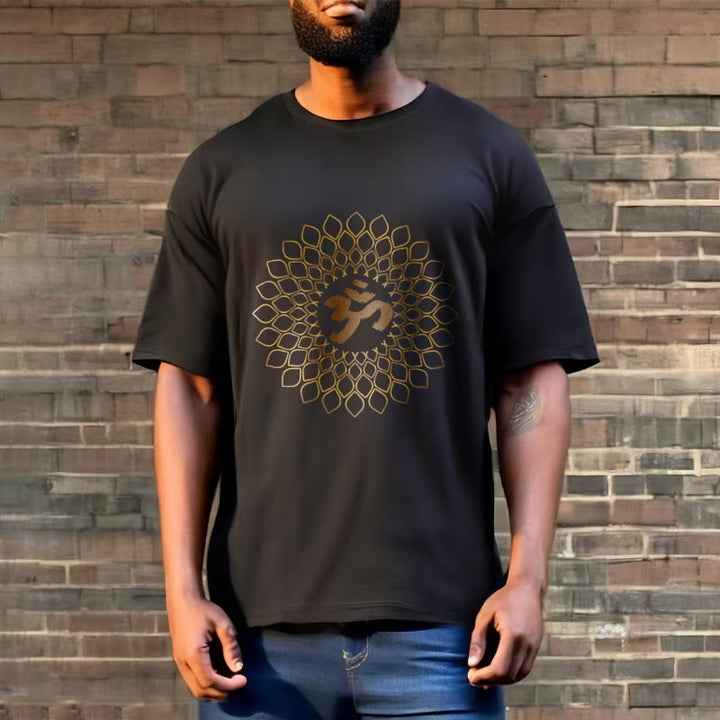Buddha Stones菱形OMデザインTシャツ - image 7