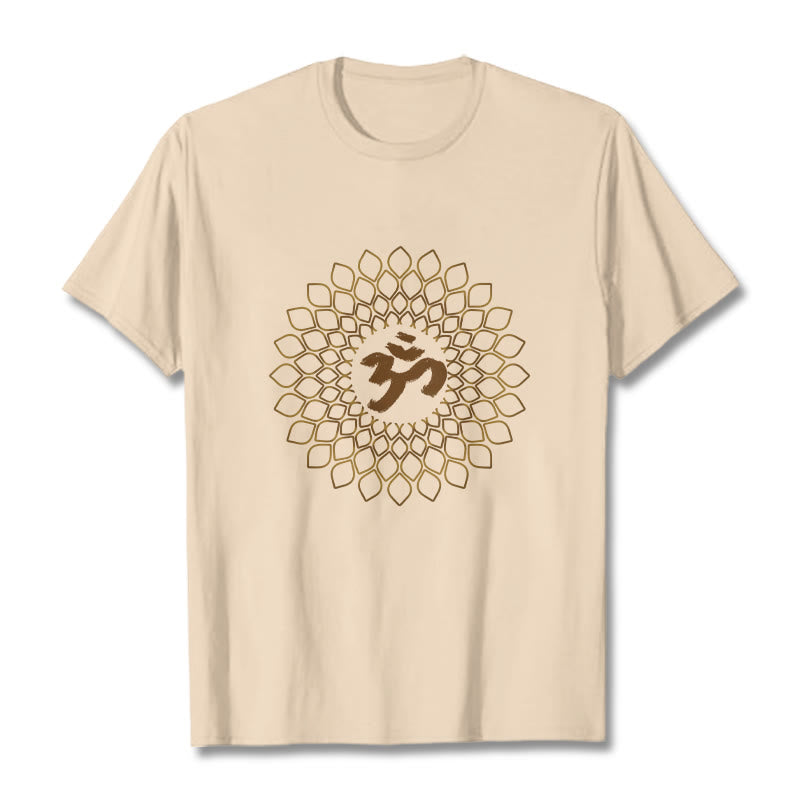 Buddha Stones菱形OMデザインTシャツ - ビスク - 2XL - image 9