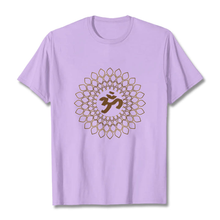 Buddha Stones菱形OMデザインTシャツ - 梅 - 2XL - image 17