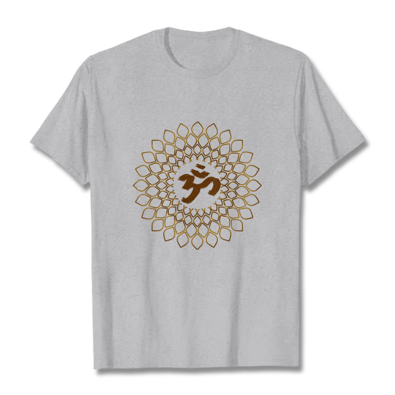 Buddha Stones菱形OMデザインTシャツ - ライトグレー - 2XL - image 19