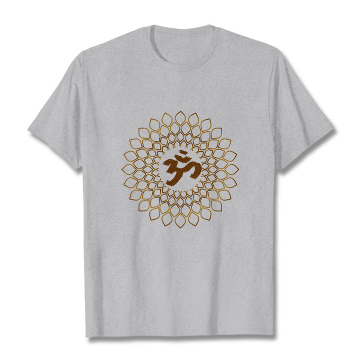 Buddha Stones菱形OMデザインTシャツ - ライトグレー - 2XL - image 19