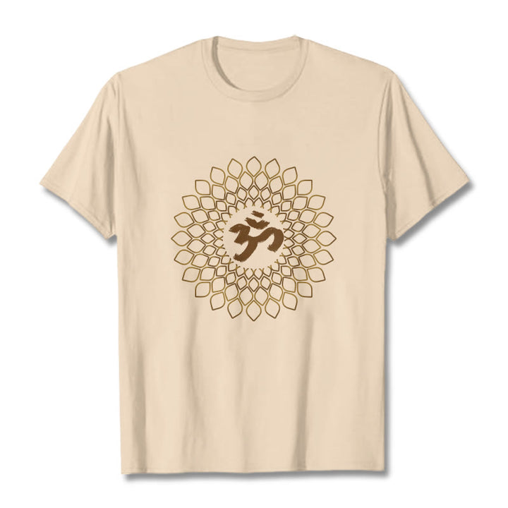 Buddha Stones菱形OMデザインTシャツ - ビスク - 2XL - image 8