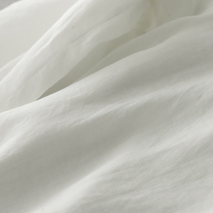 Buddha Stones通勤用 無地 レース刺繍デザイン コットン レディース ワイドレッグ クロップドパンツ ポケット付き - image 5