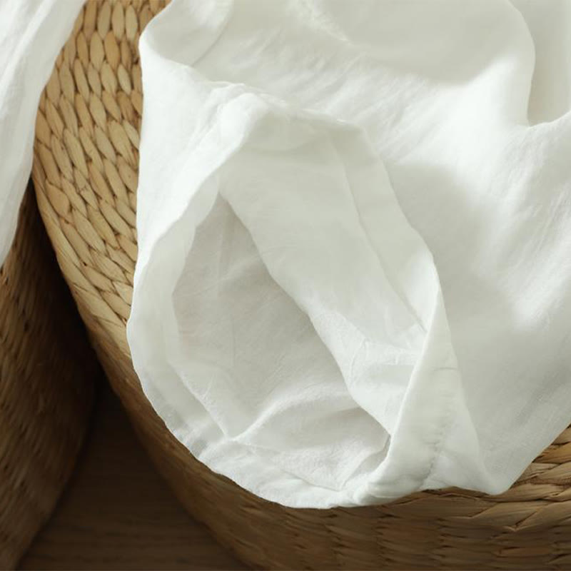 Buddha Stones通勤用 ピュアカラー シンプルデザイン レディース アンクル丈 ハーレムパンツ ポケット付き - image 14