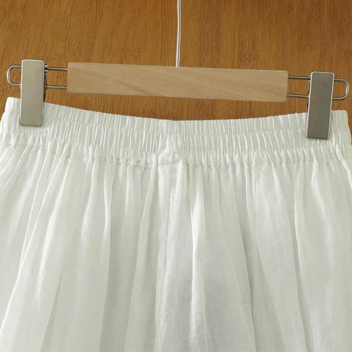 Buddha Stones通勤用 ピュアカラー シンプルデザイン レディース アンクル丈 ハーレムパンツ ポケット付き - image 8