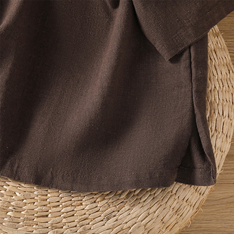 Buddha Stonesカジュアル サマー 無地 クルーネック レディース コットン 半袖 Tシャツ - image 18