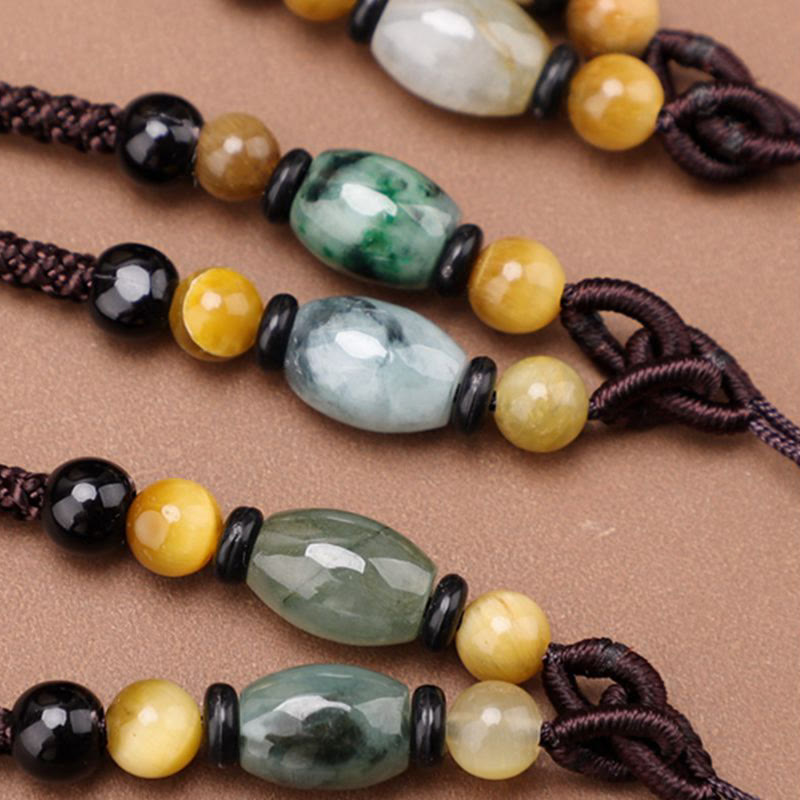 Buddha Stones 銅真鍮フーキャラクター幸運幸運繁栄ネックレスペンダント - image 2