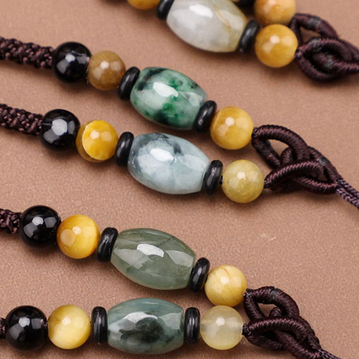 Buddha Stones 銅真鍮フーキャラクター幸運幸運繁栄ネックレスペンダント - image 2