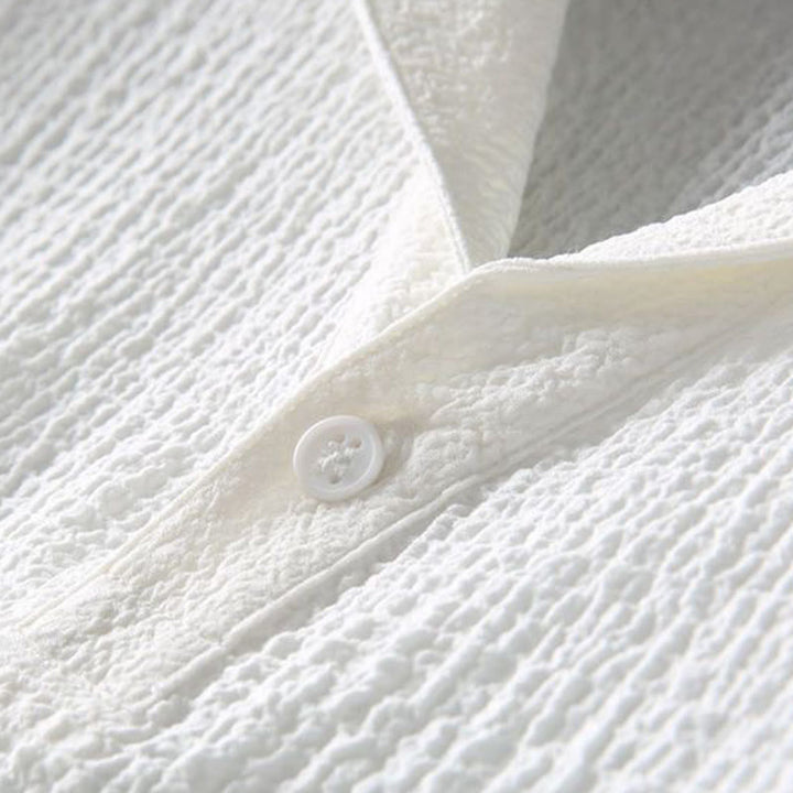 Buddha Stones 2点セット 無地 シワ加工 Vネック 半袖 Tシャツ パンツ 服 メンズ セット - image 12