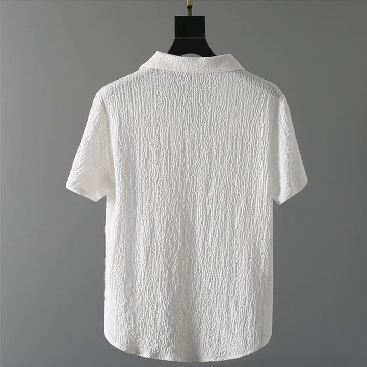 Buddha Stones 2点セット 無地 シワ加工 Vネック 半袖 Tシャツ パンツ 服 メンズ セット - image 9