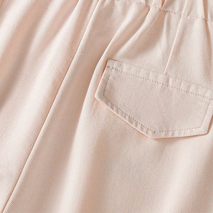 Buddha Stonesカジュアル レース パッチワークデザイン ハイウエスト レディース ワイドレッグ アンクル丈パンツ ポケット ジッパー付き - image 13