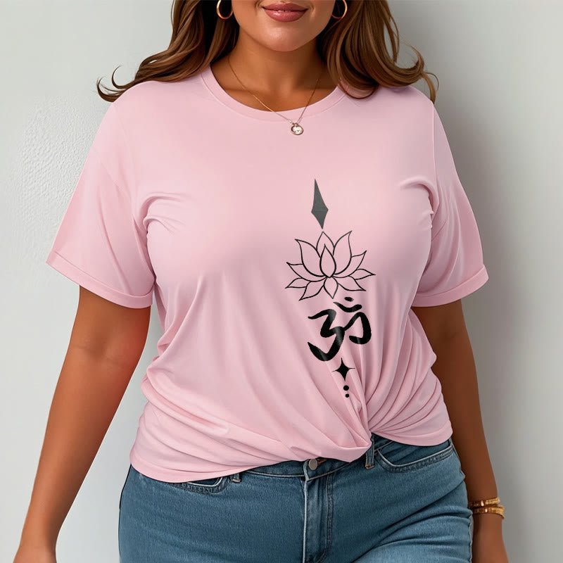 Buddha Stonesオムシンボル ロータスTシャツ - image 15