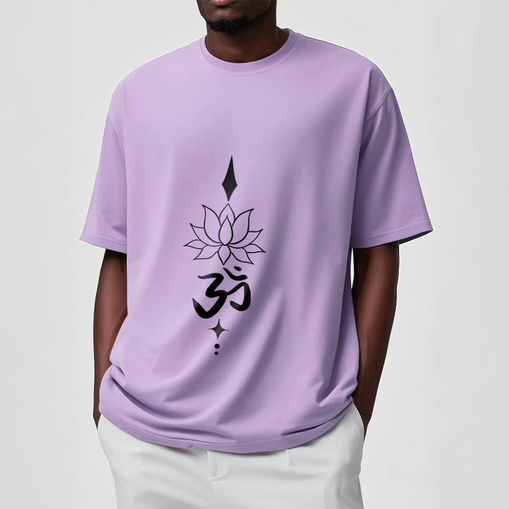 Buddha Stonesオムシンボル ロータスTシャツ - image 17