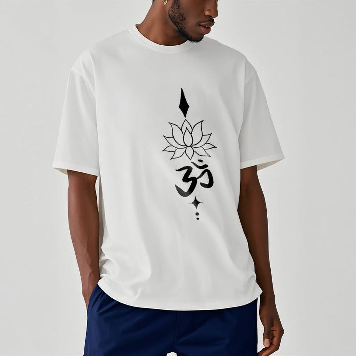 Buddha Stonesオムシンボル ロータスTシャツ - image 8