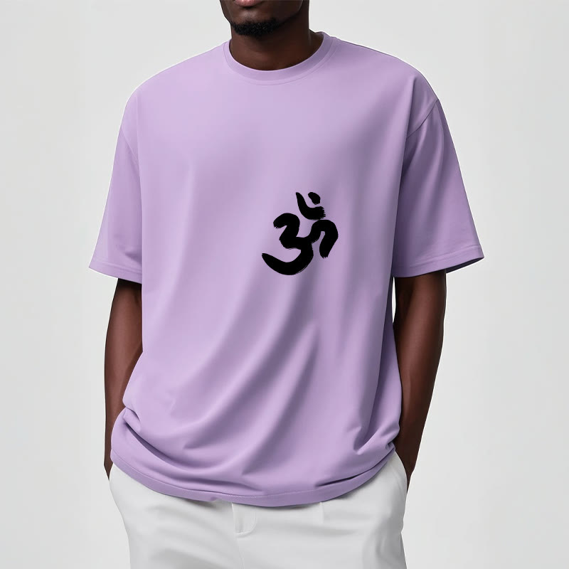 Buddha Stonesのオームシンボル サンスクリットTシャツ - image 18