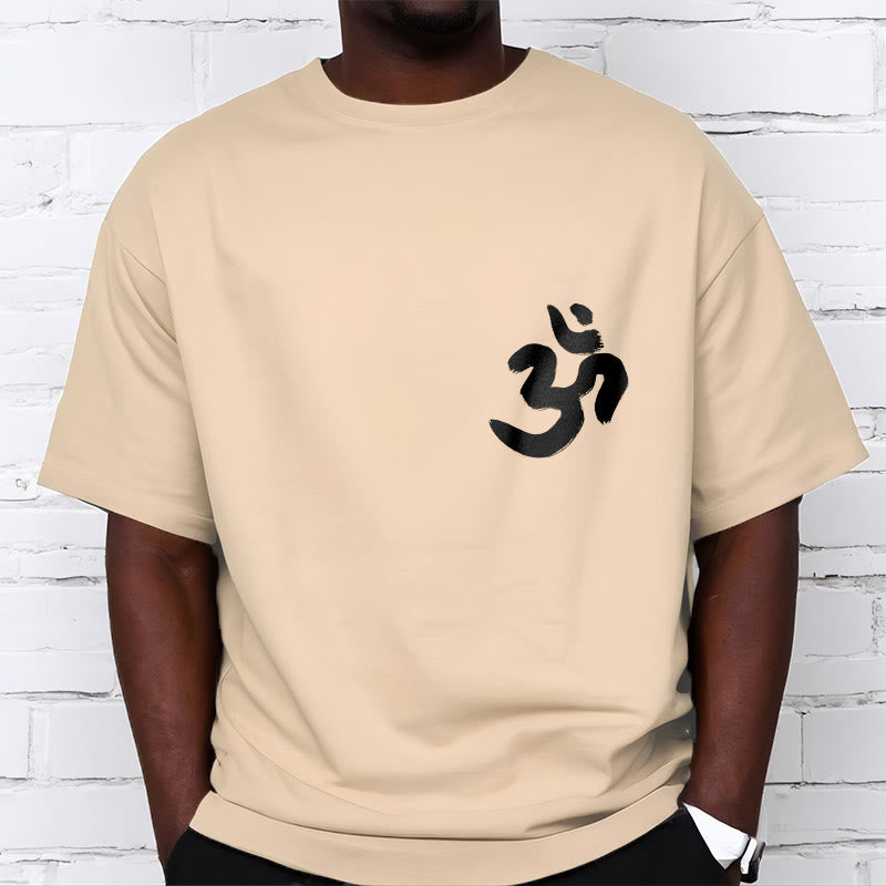 Buddha Stonesのオームシンボル サンスクリットTシャツ - image 13