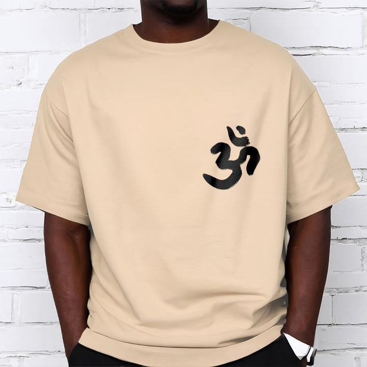 Buddha Stonesのオームシンボル サンスクリットTシャツ - image 13
