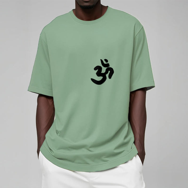 Buddha Stonesのオームシンボル サンスクリットTシャツ - image 20