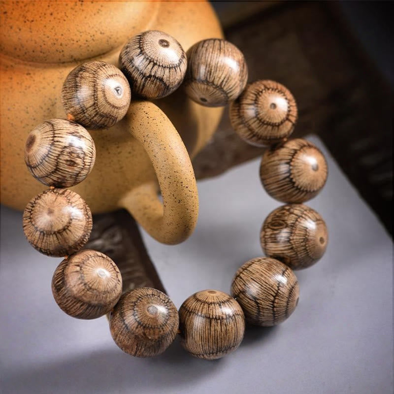 Buddha Stonesグネトゥムウッドビーズ保護ブレスレット - image 9