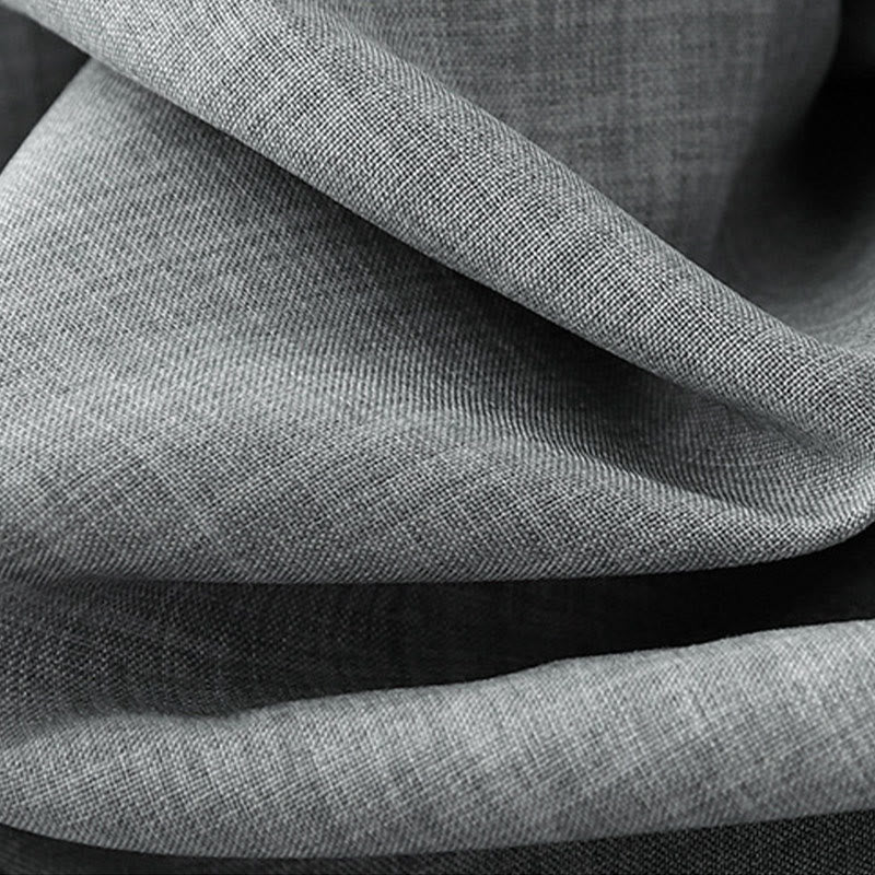 Buddha Stonesプレーン ライトスチールブルー レディース ワイドレッグ コットンリネン パンツ ポケット付き - image 6