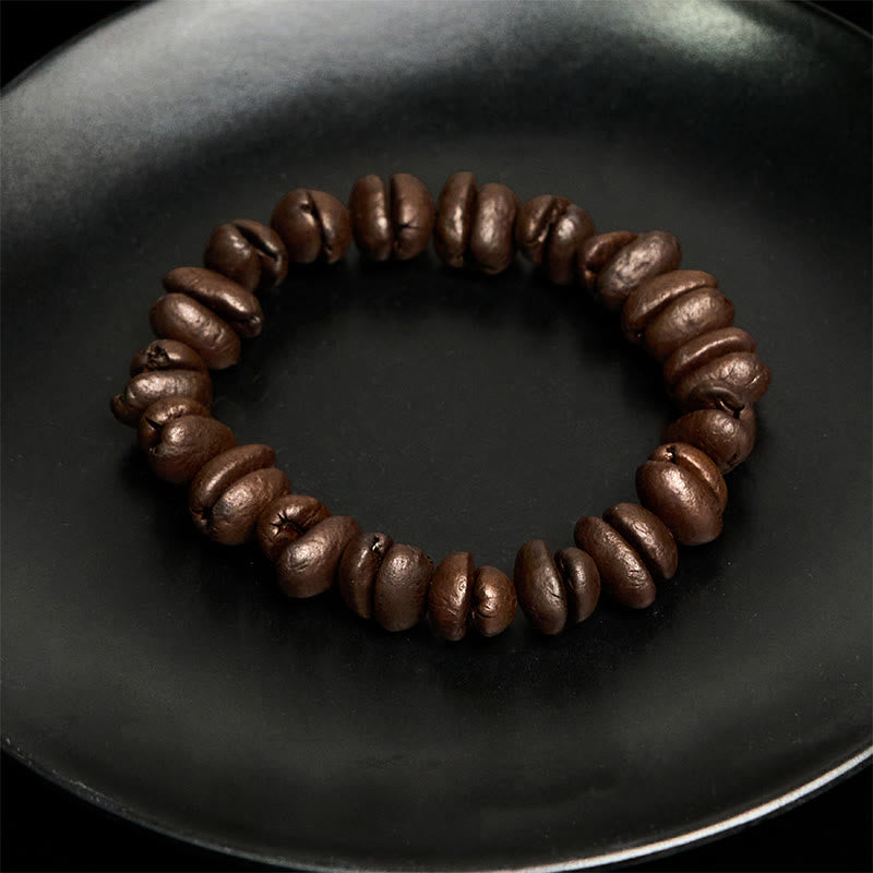 Buddha Stonesの手作り天然コーヒー豆ブレスレット - image 9