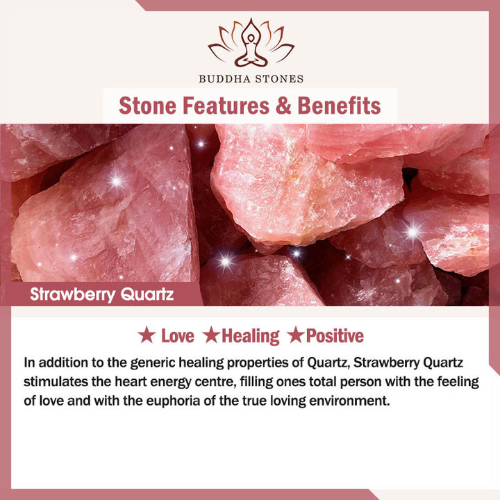Buddha Stonesバタフライフラワー アメジスト ストロベリークォーツ バランスネックレスペンダント - image 8