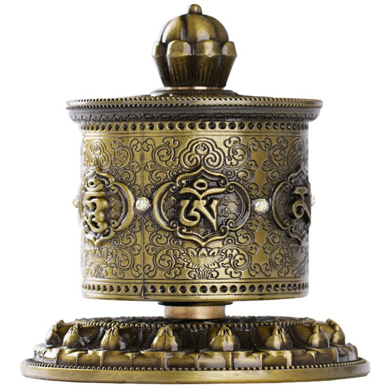 Buddha Stonesチベットの祝福祈祷ホイール車の装飾 - image 10