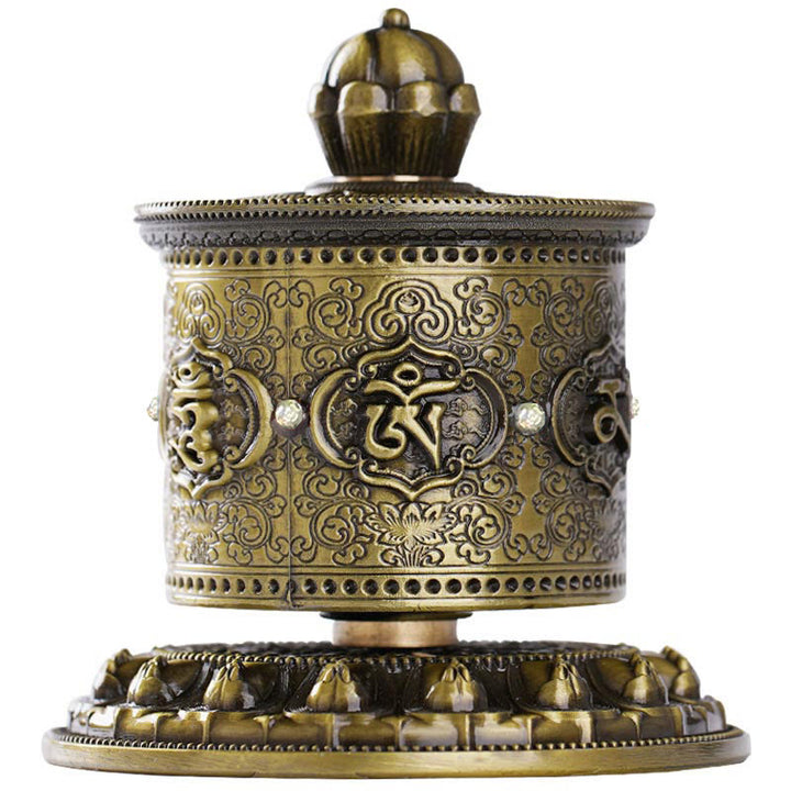 Buddha Stonesチベットの祝福祈祷ホイール車の装飾 - image 10