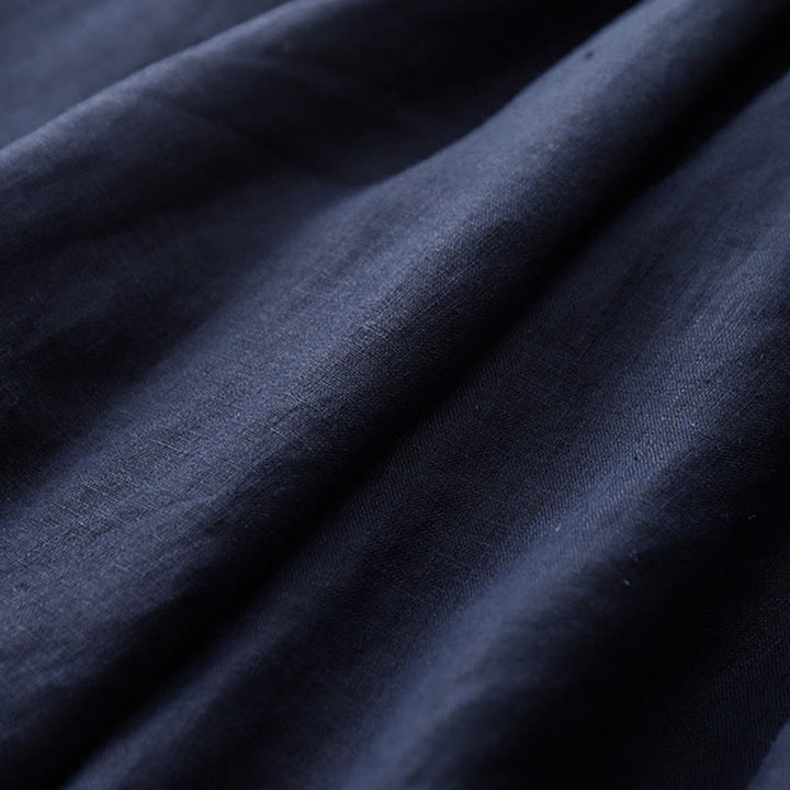 Buddha Stones夏用 伸縮性ウエスト レディース カプリ クロップド ワイドレッグパンツ ポケット付き - image 15