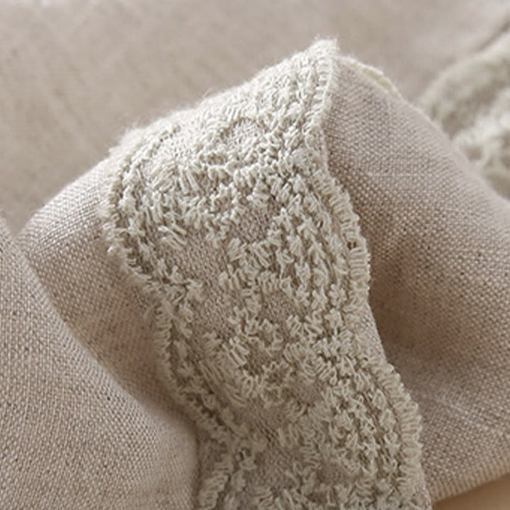 Buddha Stonesプレーンレース レディース ハーレム コットンリネン パンツ ポケット付き - image 16