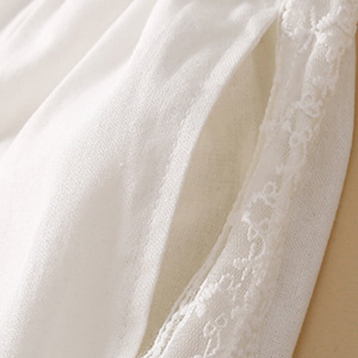 Buddha Stonesプレーンレース レディース ハーレム コットンリネン パンツ ポケット付き - image 21