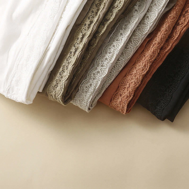 Buddha Stonesプレーンレース レディース ハーレム コットンリネン パンツ ポケット付き - image 29