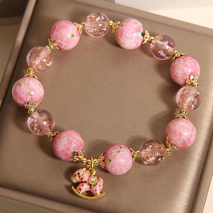 Buddha Stonesが揺れる馬年用リュウリブレスレット - image 5