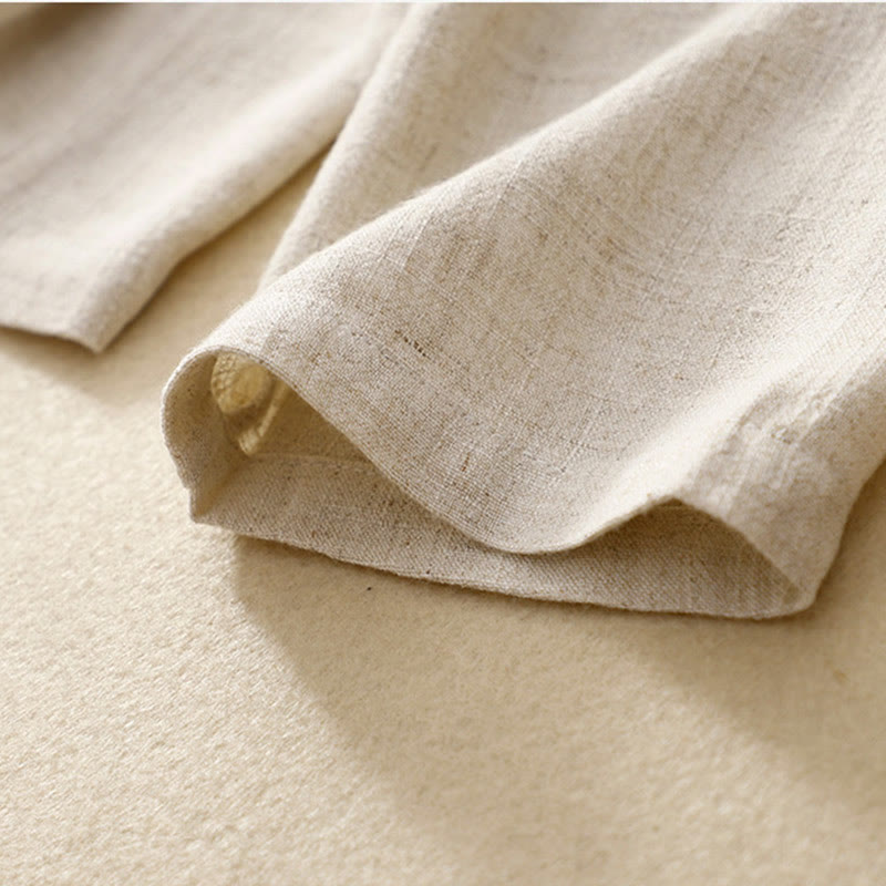 Buddha Stonesレディース コットンリネン フロッグボタン 長袖ジャケット ポケット付き - image 23